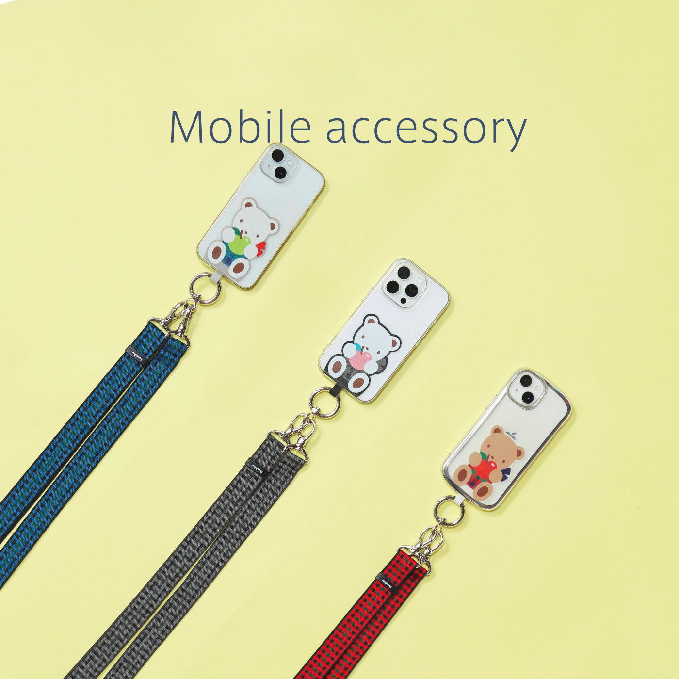 大人気のショルダーストラップに新たなデザインが追加！定番アイテムに