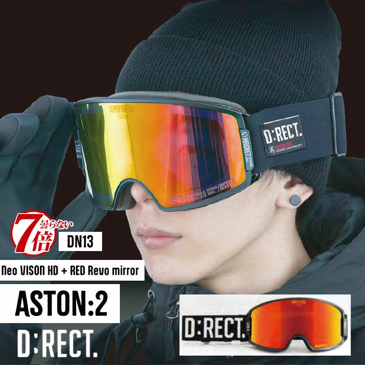 D:RECT／ディレクト ASTON:2 NEO VISION HD + RED Reve mirror
