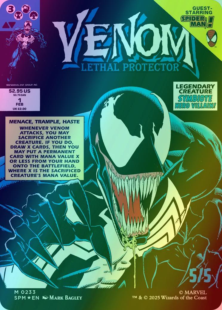 Eddie Brock // Venom, Lethal Protector [233] [Borderless] [Classic