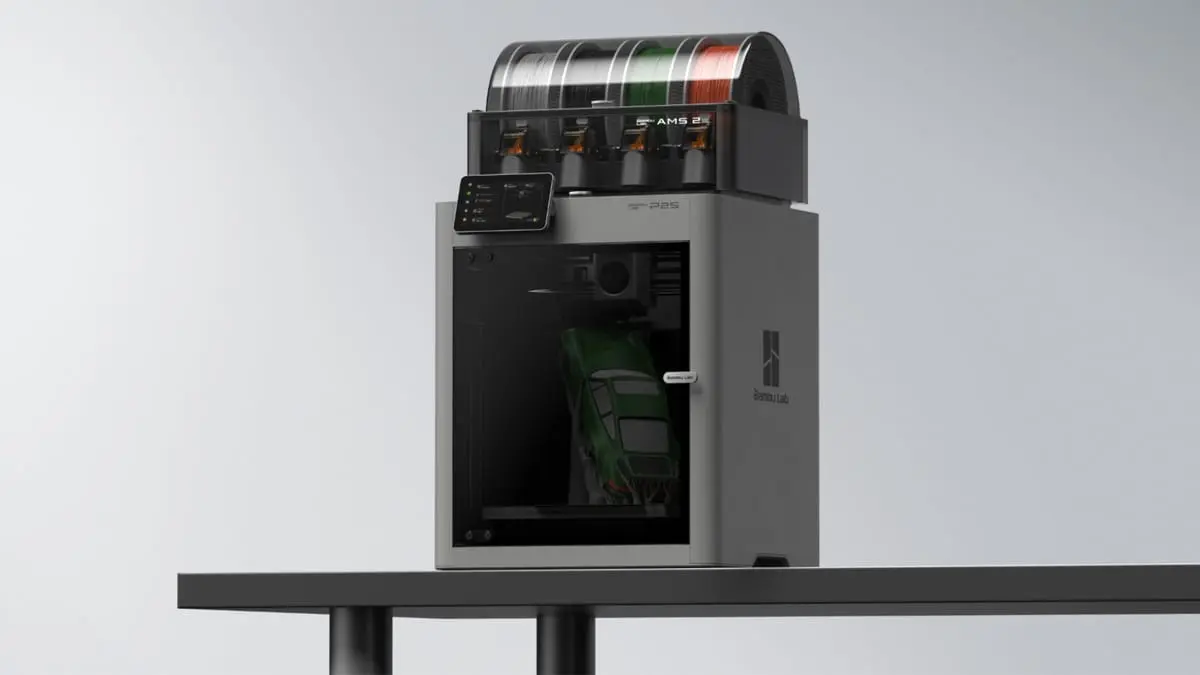 Bambu Lab、3Dプリント工場向け「P2S」を発表、AI搭載エラー検出などを