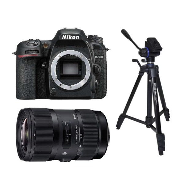 レンタル] 星空撮影入門セット ニコン D7500 一眼レフ(シグマ Art 18