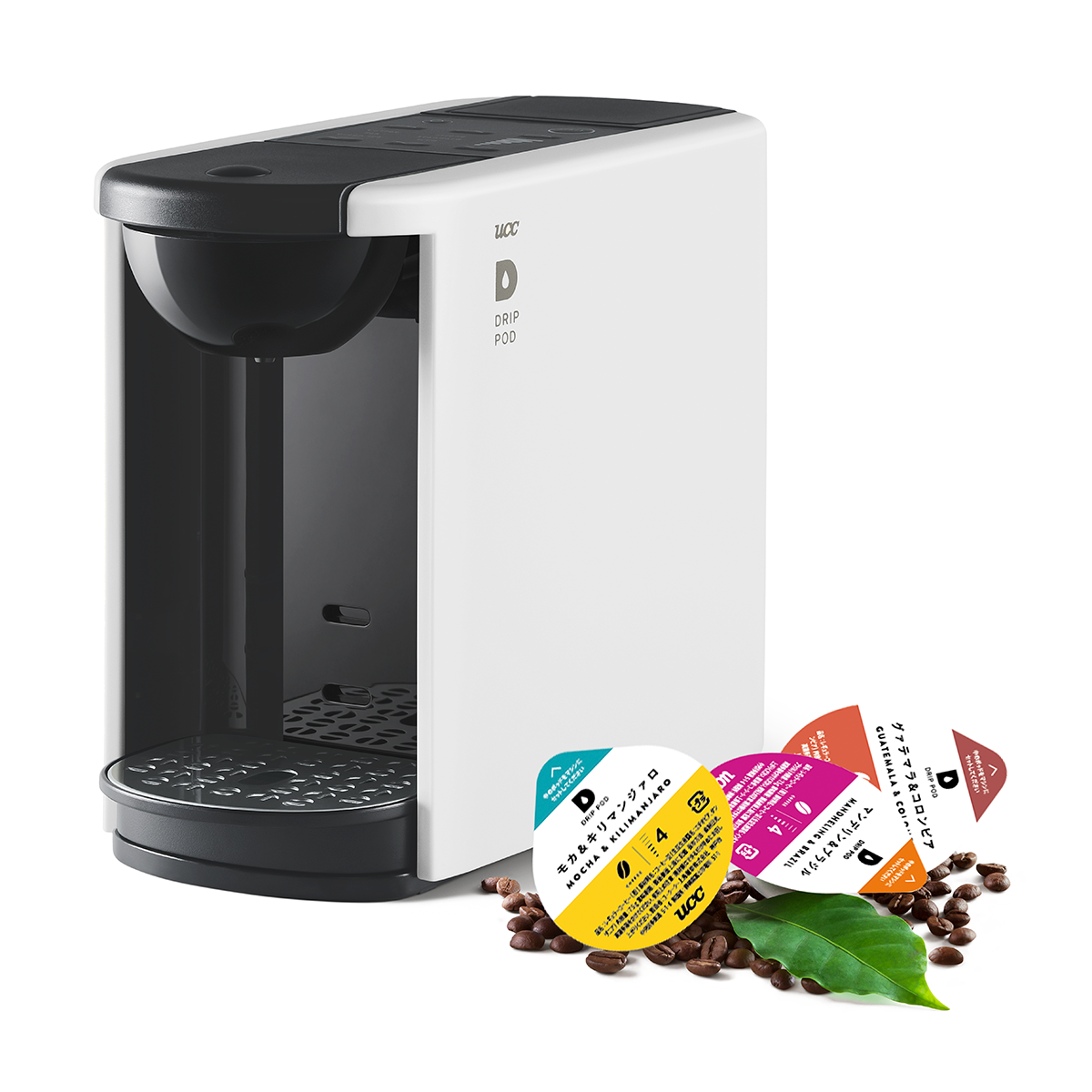 レンタル] UCC ドリップポッド DP3(コーヒーカプセルセット) ホワイト