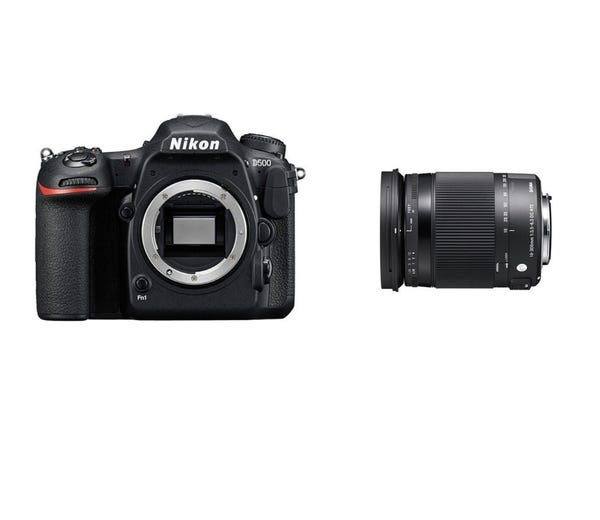 レンタル] ニコン D500とシグマの便利ズームレンズ(18-300mm)セット