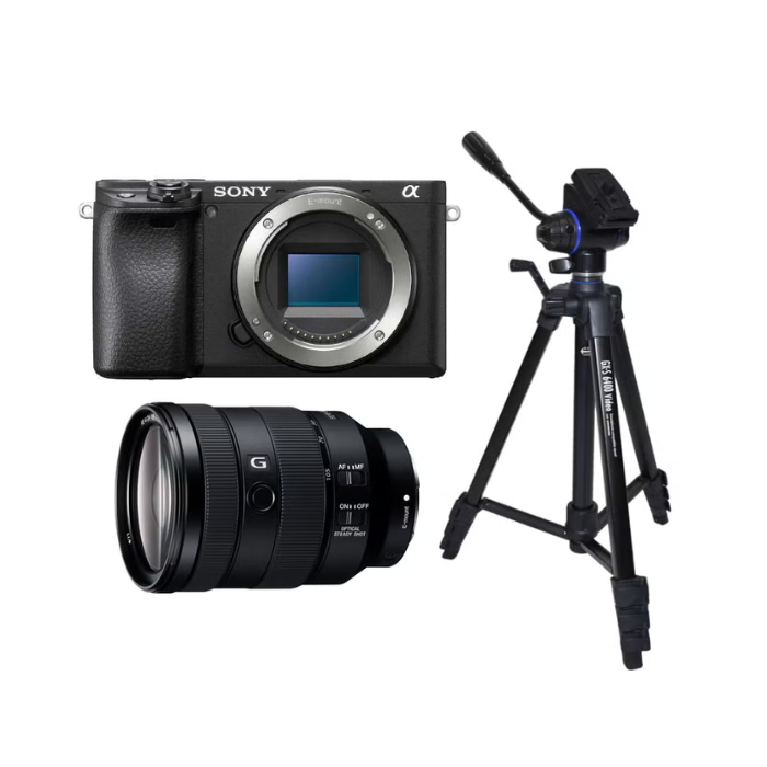 レンタル] 花火撮影セット ソニー α6400 ミラーレス一眼（ソニー FE 24