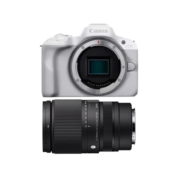 レンタル] CANON EOS R50とシグマの便利ズームレンズ(16-300mm)セット