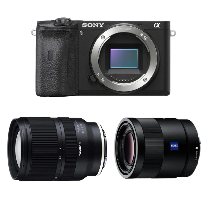レンタル] 海外旅行向けセット ソニー α6600 ミラーレス一眼(タムロン