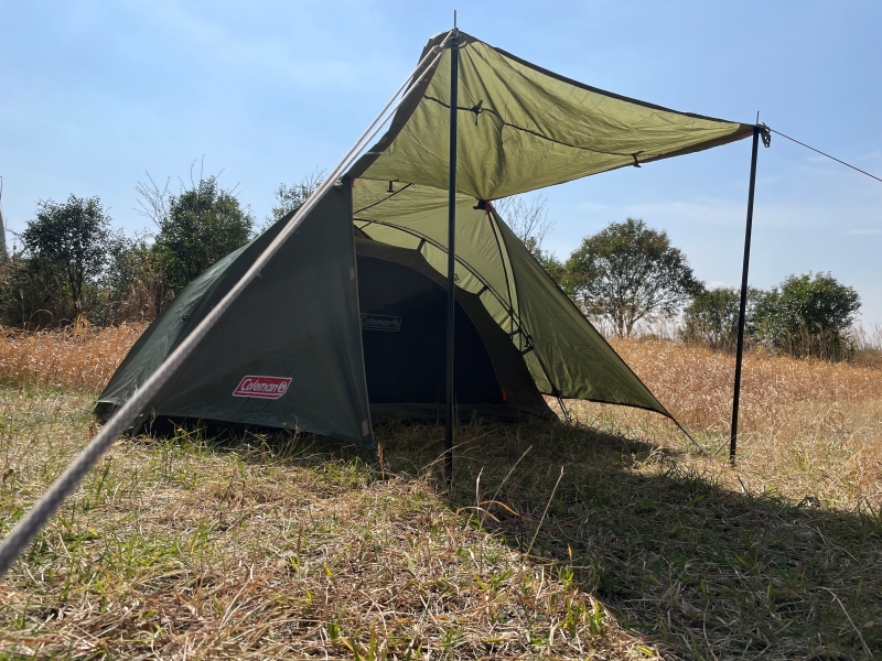 コールマンのツーリングドームSTをどうしても使ってみたくて購入した