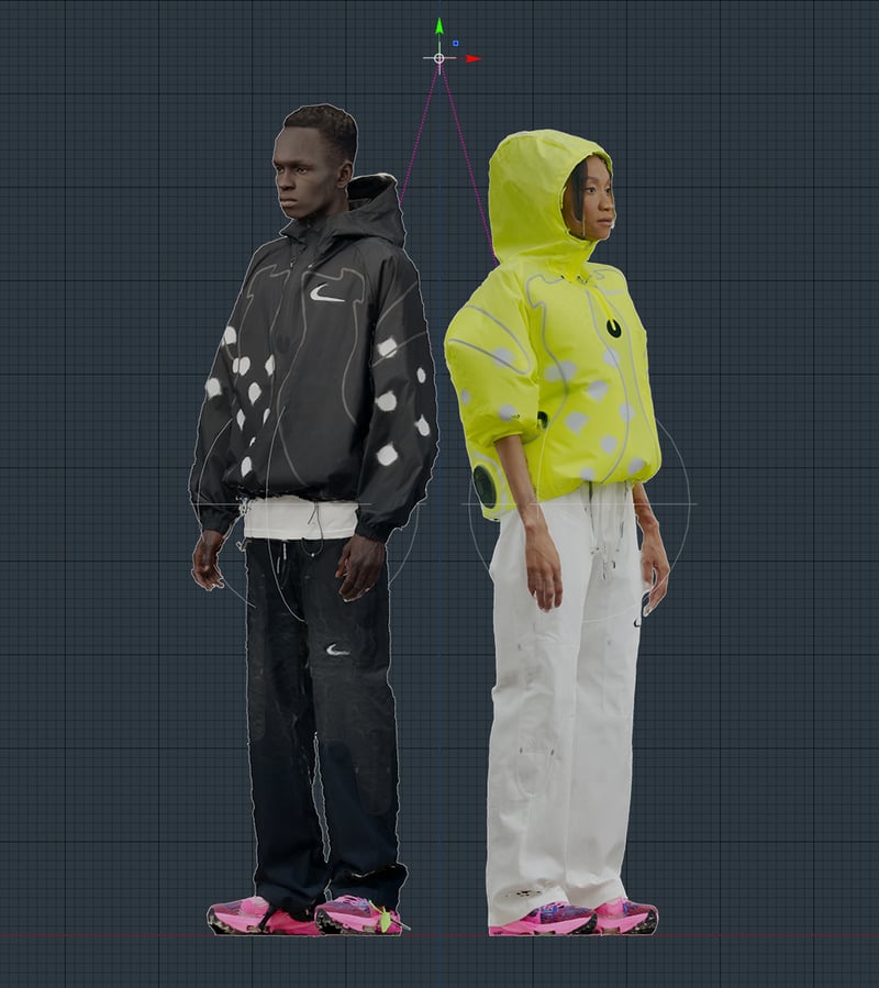 五輪に向けたナイキ×オフ-ホワイト公開、ランニングシューズやファン