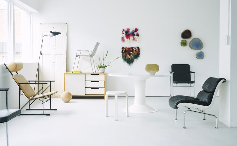 イデーが企画展を開催、ミッドセンチュリー期の北欧ヴィンテージ家具展示