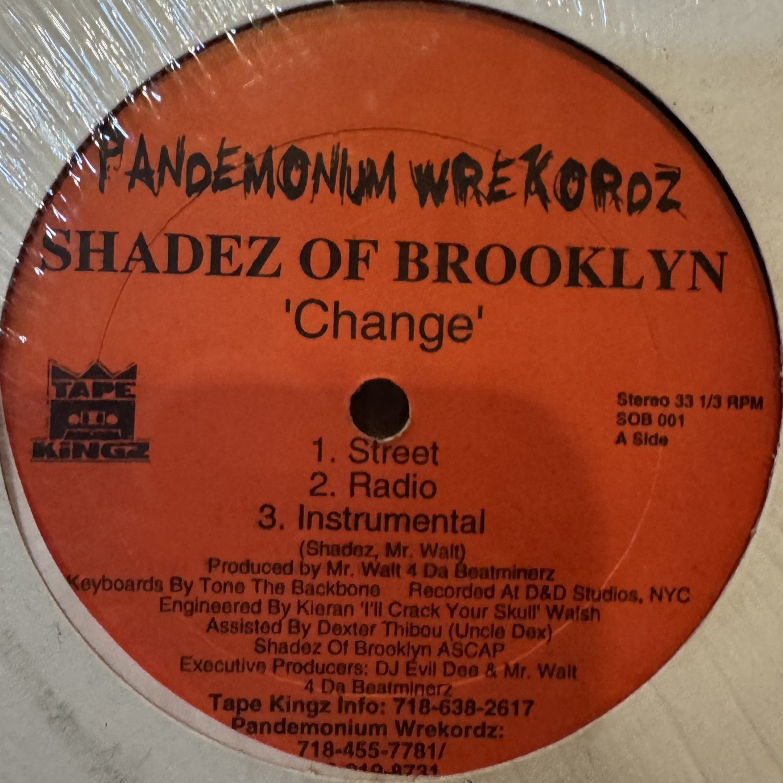 Shadez Of Brooklyn - Change (12'') - FATMAN RECORDS