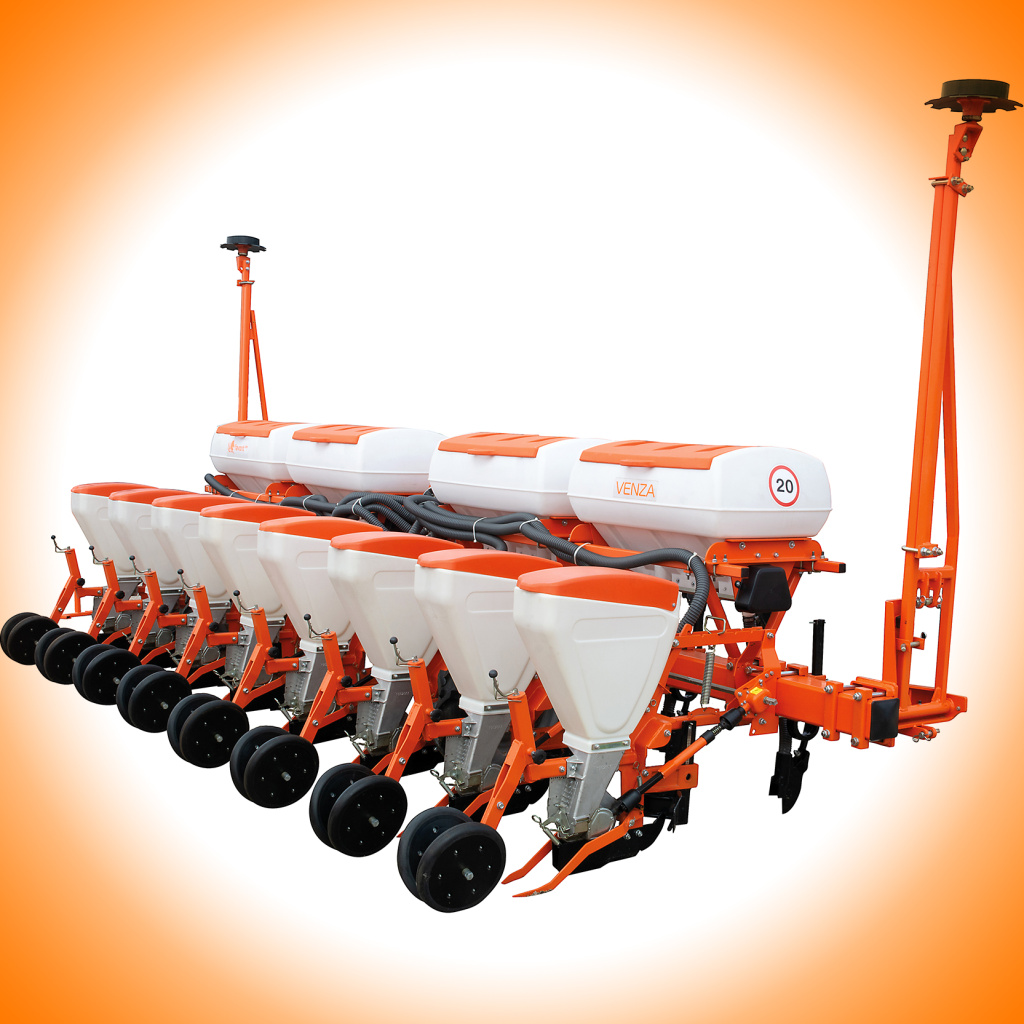 Сівалка пневматична точного висіву VENZA-8 (анкерна) сівалка по