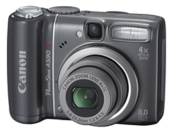 コンパクトデジタルカメラ】PowerShot A590 IS 基本情報