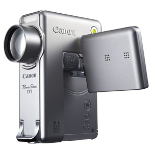 コンパクトデジタルカメラ】デジタルカメラPowerShot TX1機種仕様