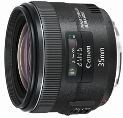 交換レンズ】EF35mm F2 IS USM 機種仕様