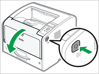トナーまたはドラムユニットが正しくセットされていないと表示される