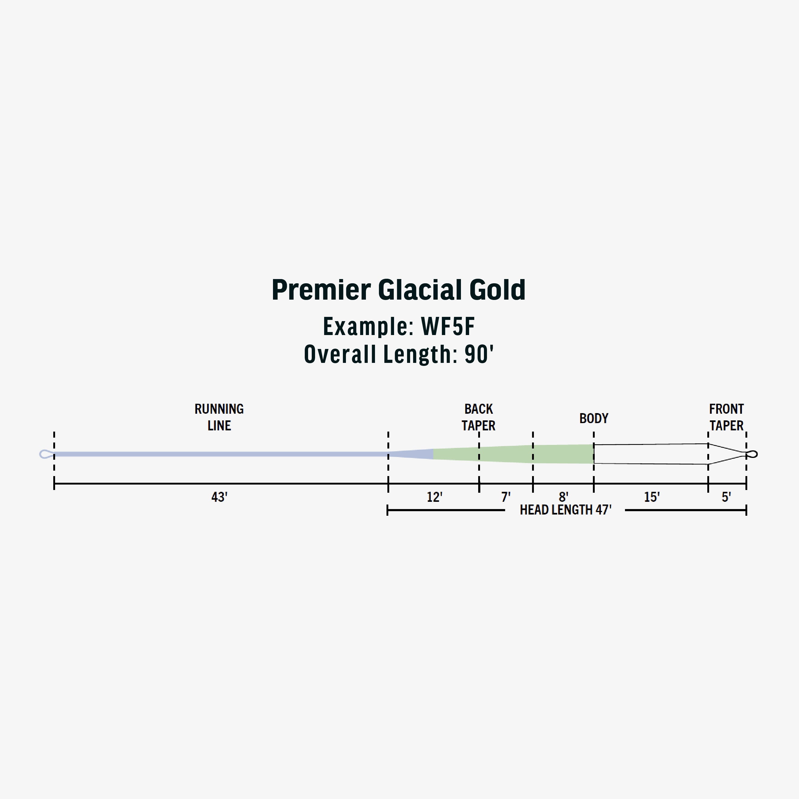 Glacial Gold Fly Line | RIO Products