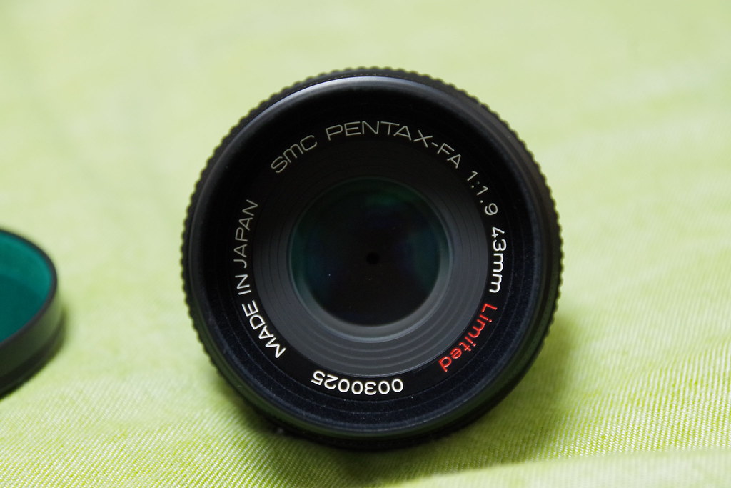 銘玉「FA43mm F1.9 Limited 」が我が家に - ペンタックスとラジオと生活と