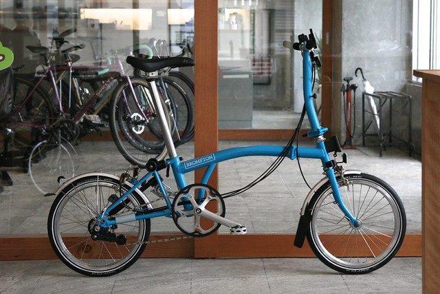 BROMPTON S6L ラグーンブルー入荷です。 | 広島の自転車ショップ