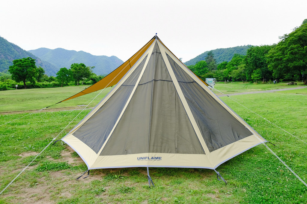 タープオプション]ユニフレーム『Revoフラップ』が便利すぎる | 芋づる