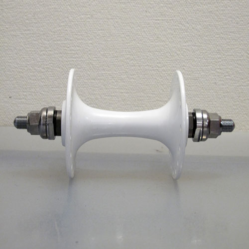GRAN COMPE / TRACK HUB FRONT 32H / WHITE - Above Bike Store