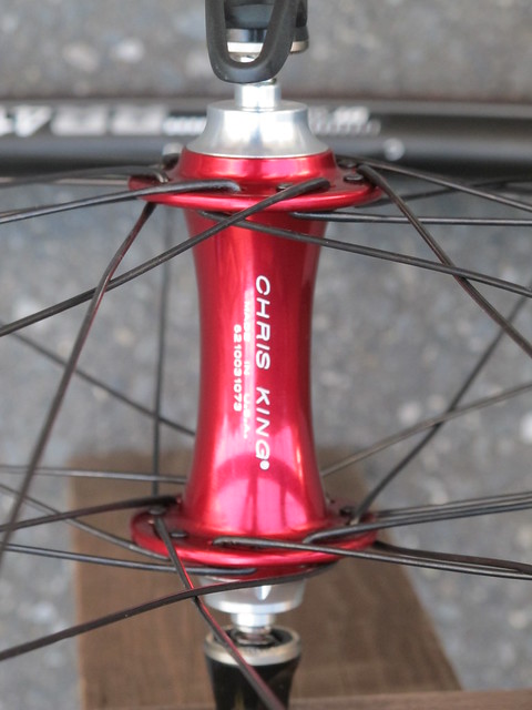 クリスキングの手組みホイール、あらためていいね！ |