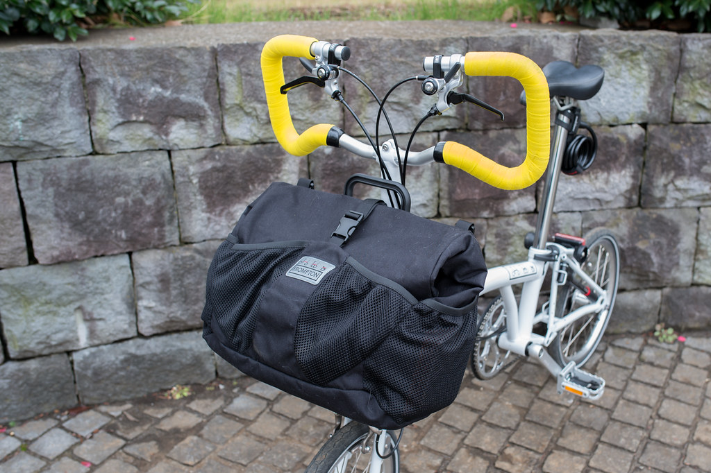 Brompton専用の大型フロントバッグ「T-BAG」 | ColdSleep