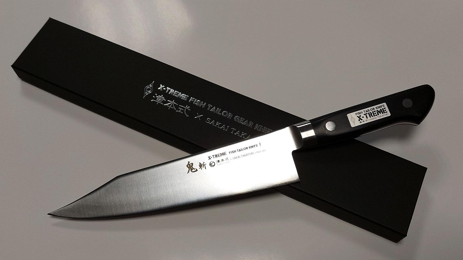 鬼斬[210mm]｜津本式[究極の血抜き]で熟成魚を仕立てる