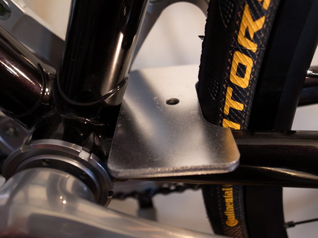 パナ号組立-リアブレーキ取付BBマウント試行錯誤編 - ピストバイク