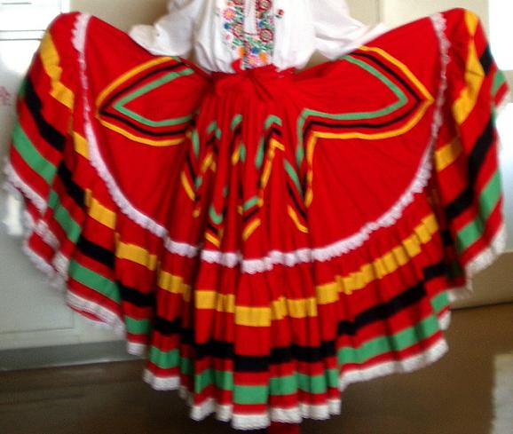 フォークダンス 2008年の紹介コスチューム（世界の民族衣装）