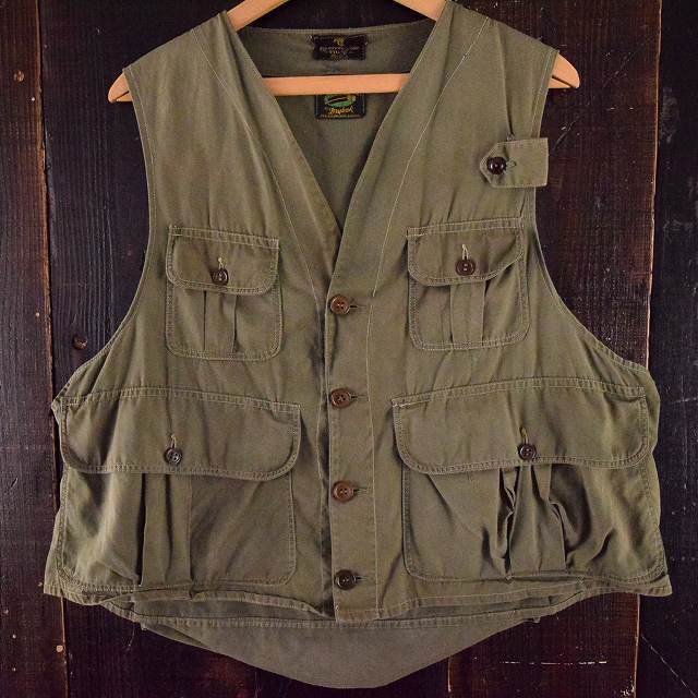 40's〜 Drybak×Abercrombie & Fitch ハンティングベスト 40年代 ドライ