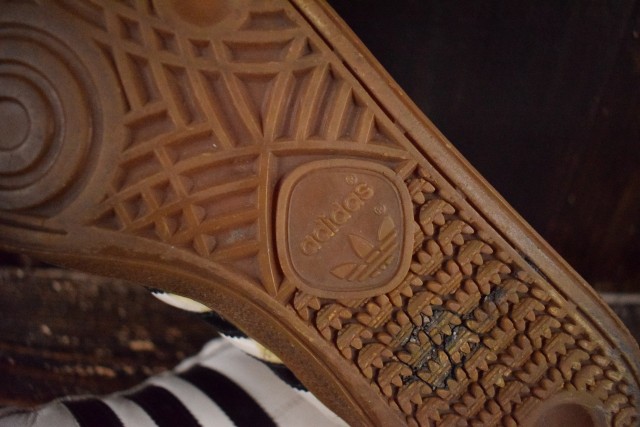 80年代 アディダス トレーニングシューズ スニーカー 靴 白