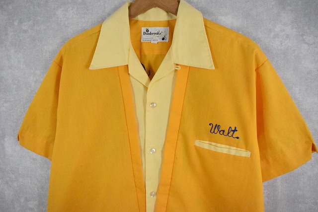 60s 60年代 ダンブルック ボウリングシャツ ボーリングシャツ