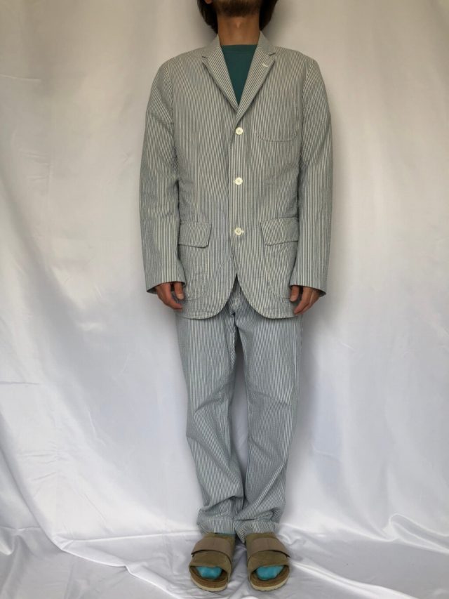 ポロラルフローレン コットン テーラードジャケット スラックス 白