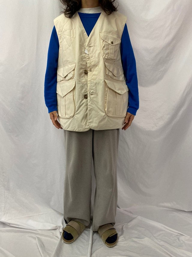 90年代 90s フィルソン アメリカ製 生成り ゲームポケット キャンバス