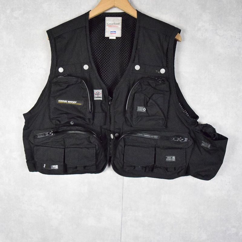 ダイワ 釣り 黒 ブラック テック アウトドア| ビンテージ古着屋Feeet