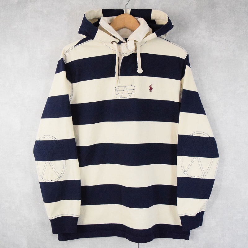 ポロ ラルフローレン 長袖 ラグビー パーカー | ビンテージ古着屋Feeet
