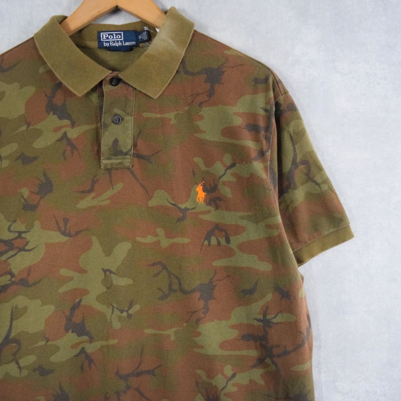 ポロラルフローレン 迷彩 ウッドランドカモ 半袖 |ヴインテージ古着屋