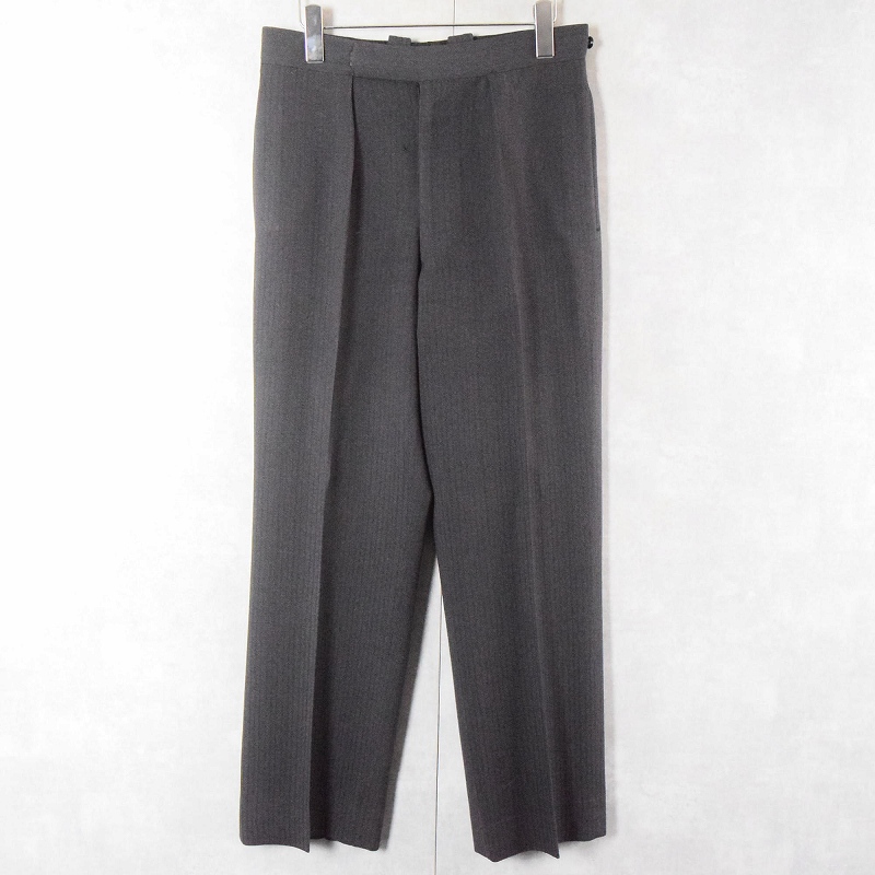 80s 80年代 セットアップ グレー スーツ パンツ| ビンテージ古着屋