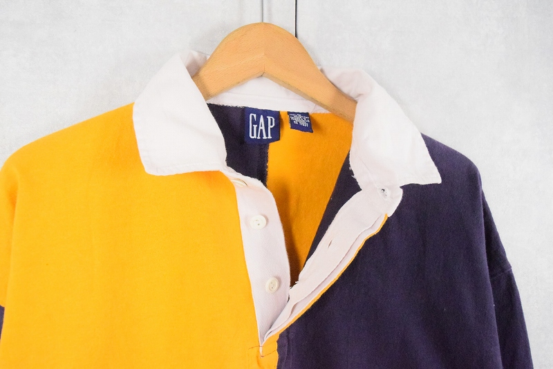 90年代 90s OLD GAP オールドギャップ ポロシャツ 長袖 │ヴィテージ