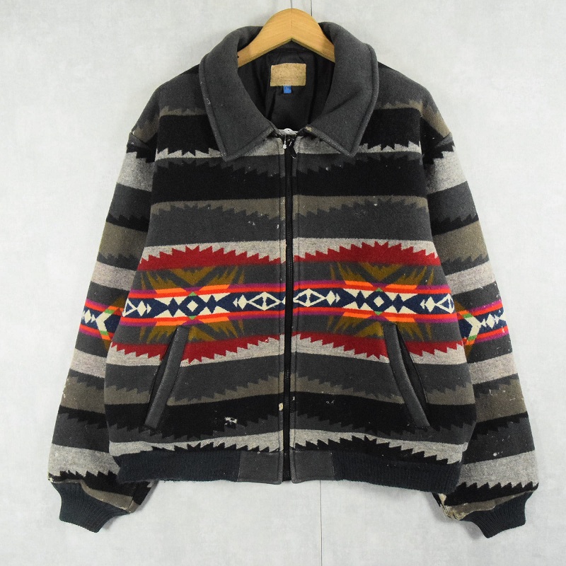 90s 90年代 ペンドルトン 総柄 ウールジャケット │ヴィテージ古着屋