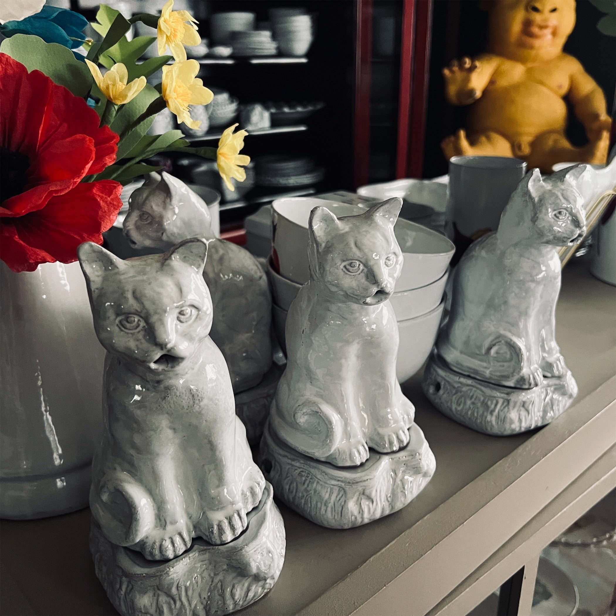 Astier de Villatte】Setsuko Cat Incense Burner | フィールシーン
