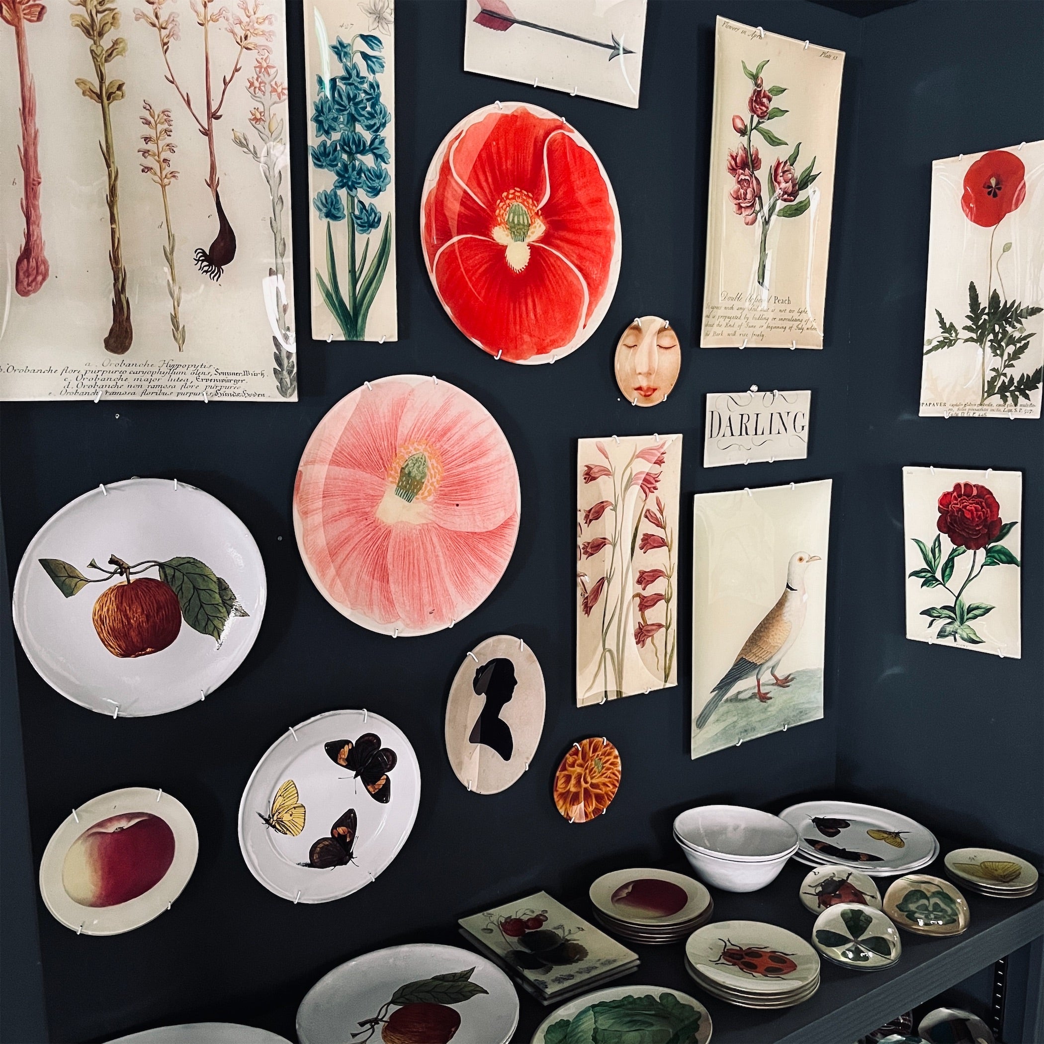 JOHN DERIAN】デコパージュプレート Friendship | フィールシーン