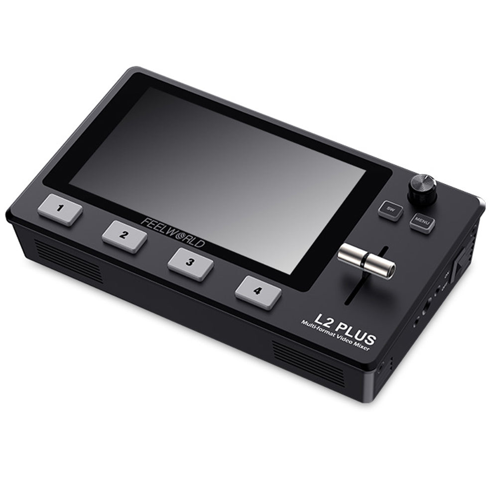 FEELWORLD L2 PLUS マルチカメラ ビデオ ミキサー スイッチャー 5.5