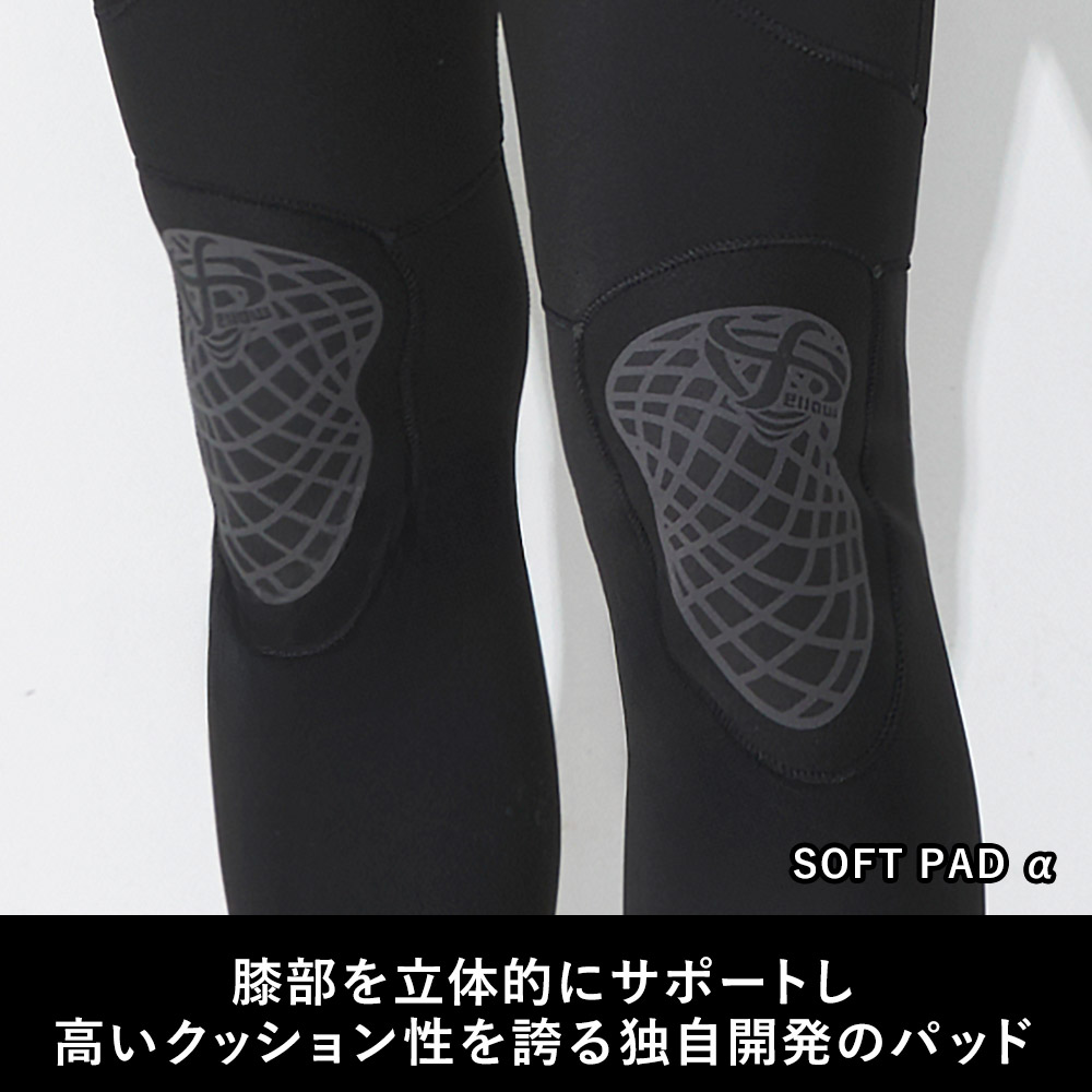 特価】FELLOW レディース ロングジョン3mm ＆ タッパー3mm セット M