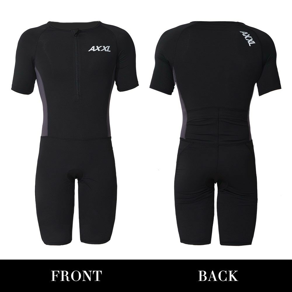 AXXL SUITS メンズ トライアスロン トライスーツ 半袖 S～XXL 全2色