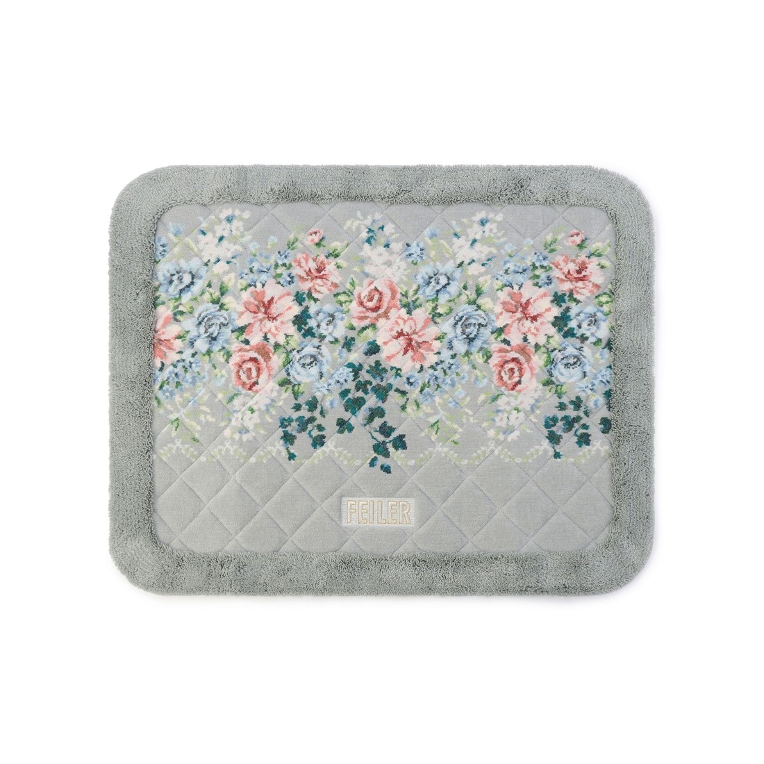 ノスタルジックノート インテリアマット NLN-260253(シルバーグレー