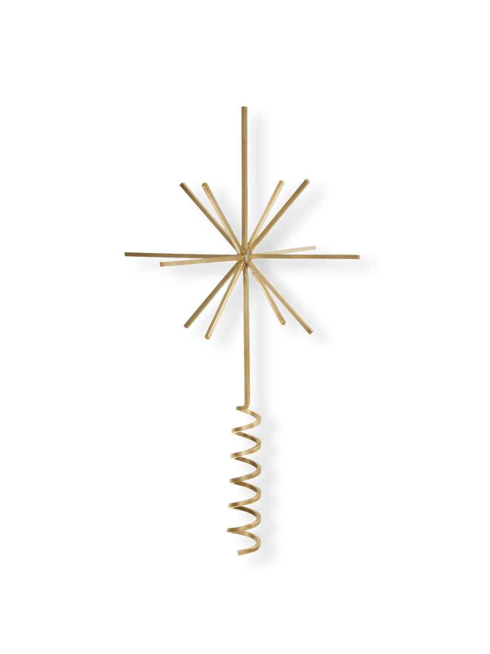 Brass Christmas Tree Top Star | Ferm Living