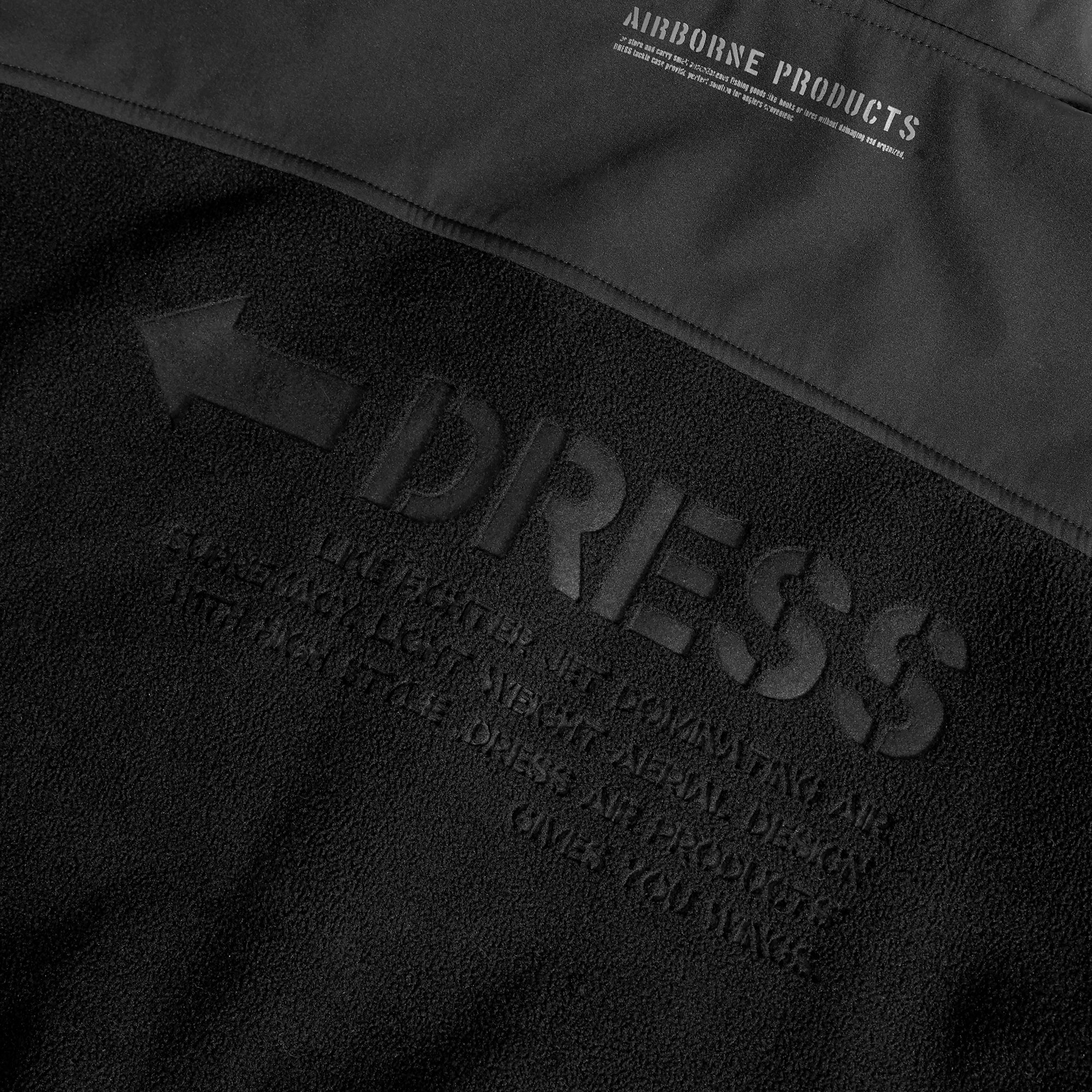 DRESS タクティカルフリースジャケット AIRBORNE