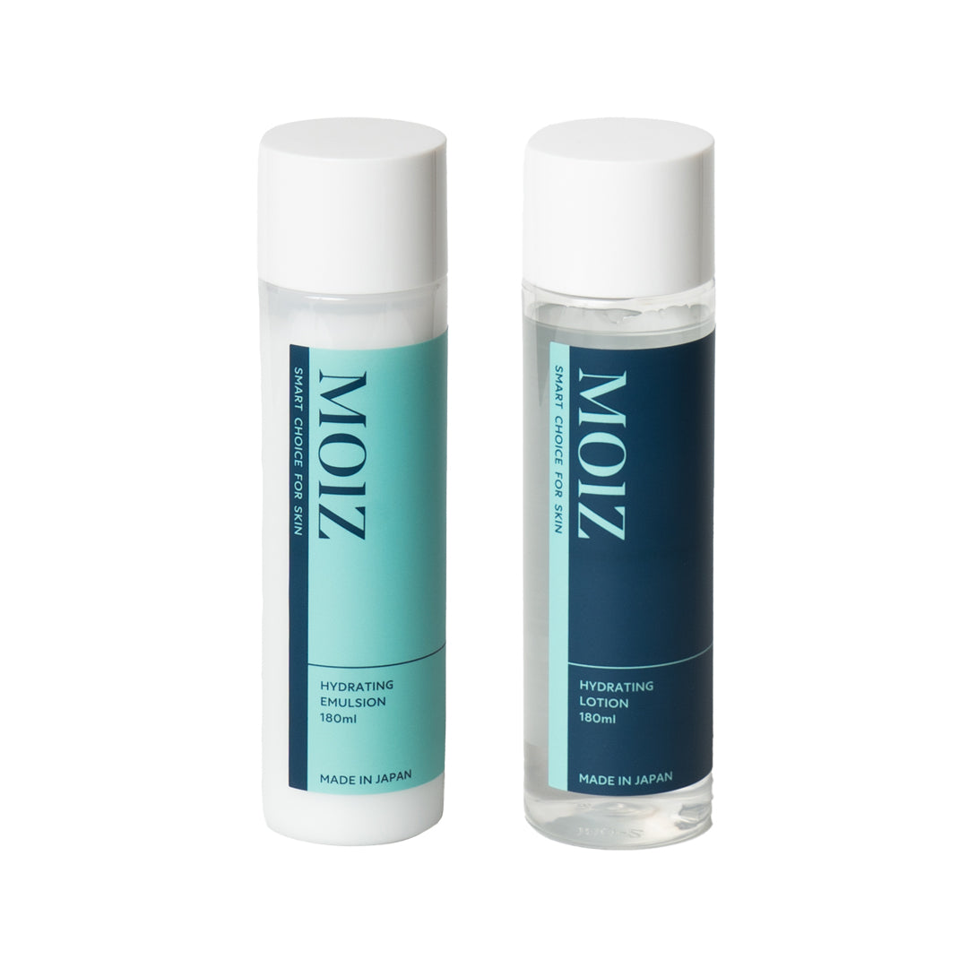 MOIZ SKIN CARE LOTION ＆ MOIZ SKIN CARE MILK SET 180ml/180ml – F