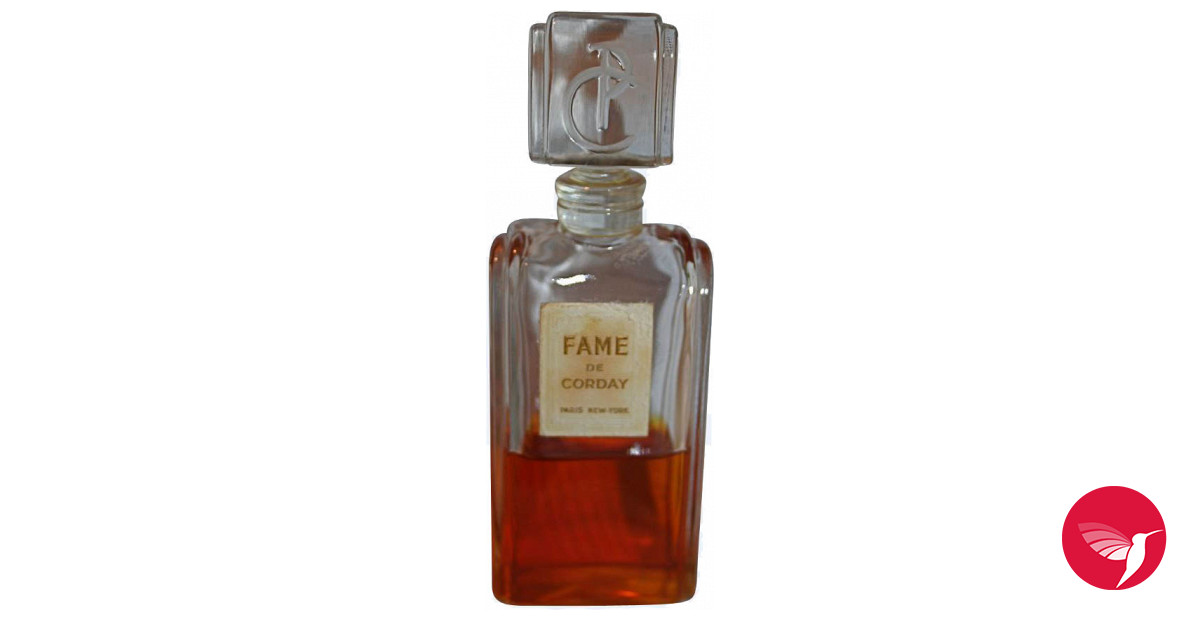 Fame Corday perfume - a fragrance for women 1946